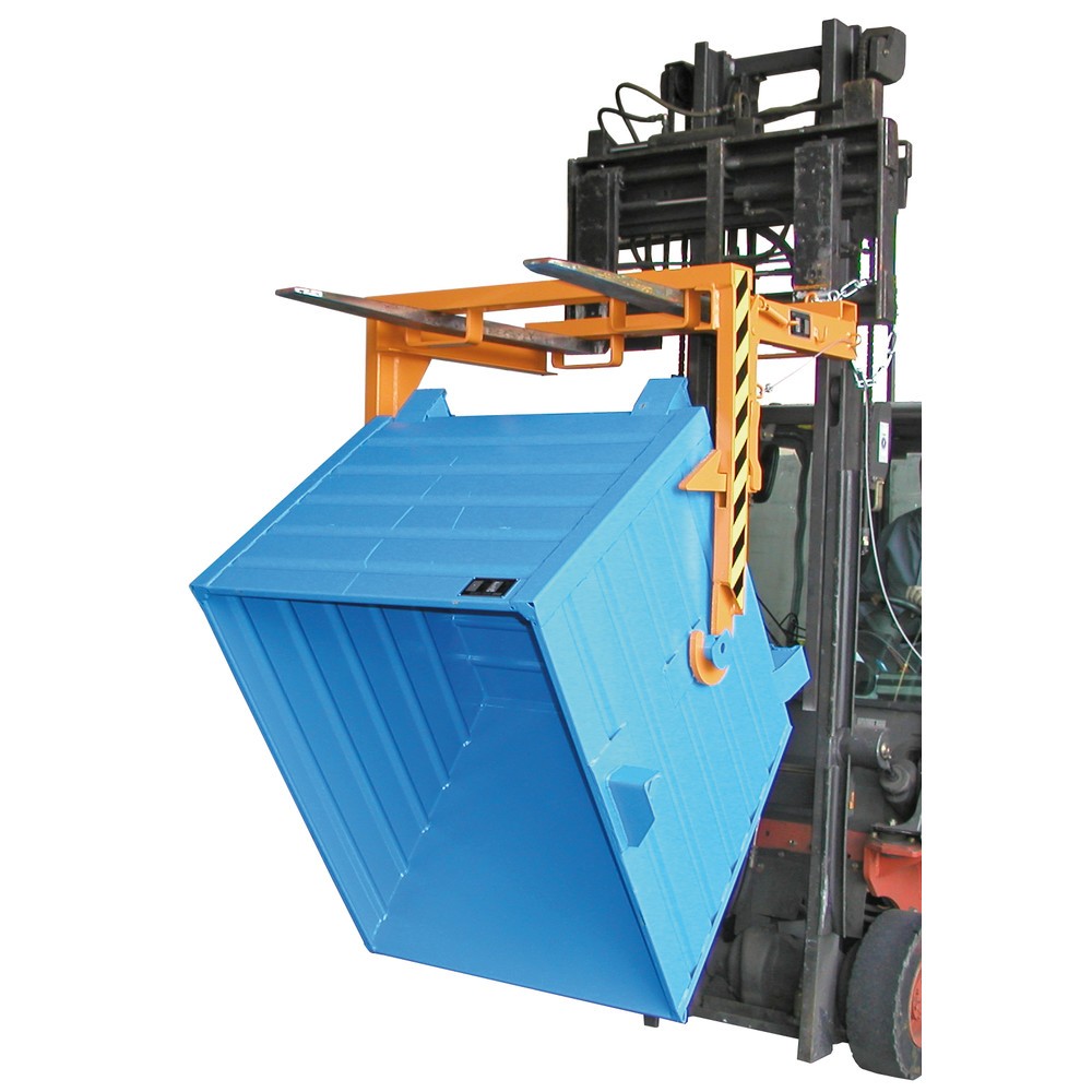 Traverse für Bauer® Stapelbarer Kippbehälter, Volumen 0,3 m³, RAL 7005 mausgrau