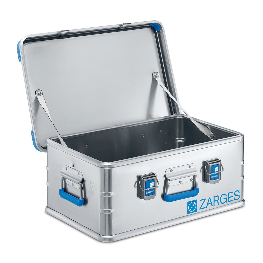 ZARGES Alu-Transportbox, hohe Stapel- und Traglast, 42 Liter