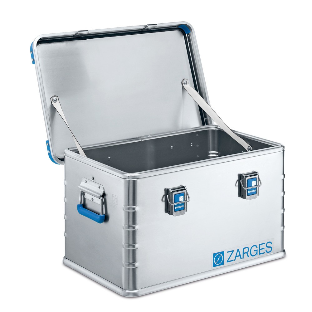 ZARGES Alu-Transportbox, hohe Stapel- und Traglast, 60 Liter