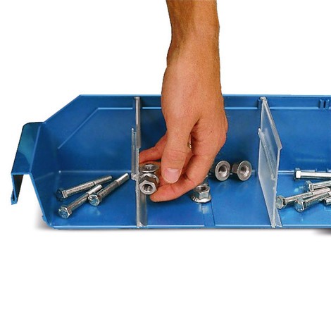 Placas divisoras para cajones de módulo con abertura frontal