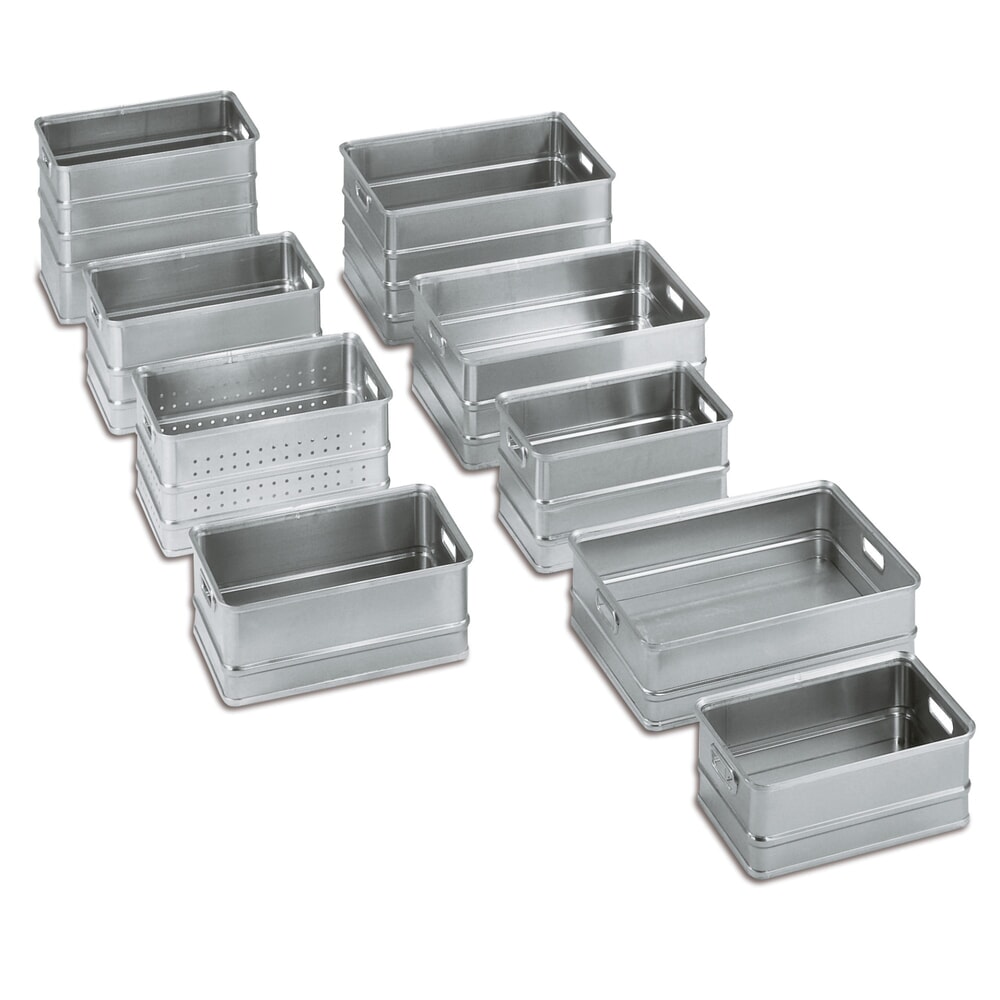 Gmöhling Transportkisten aus Aluminium, Inhalt 60 Liter