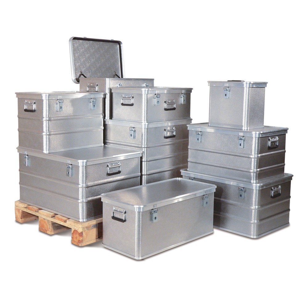 Alu-Transportbox Profi, glatte Oberfläche, 60 Liter