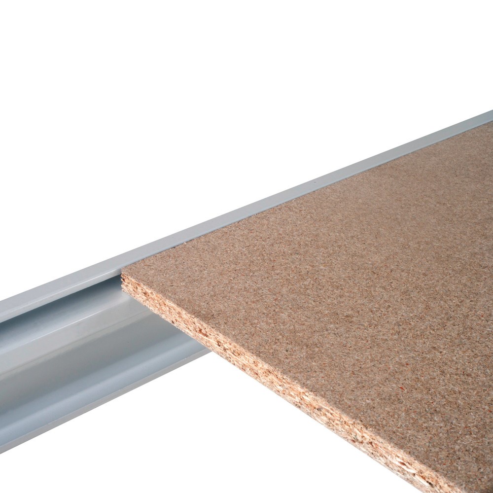 Fachboden für ManOrga Weitspannregal, mit Spanplatten, BxT 3.000 x 1.000 mm