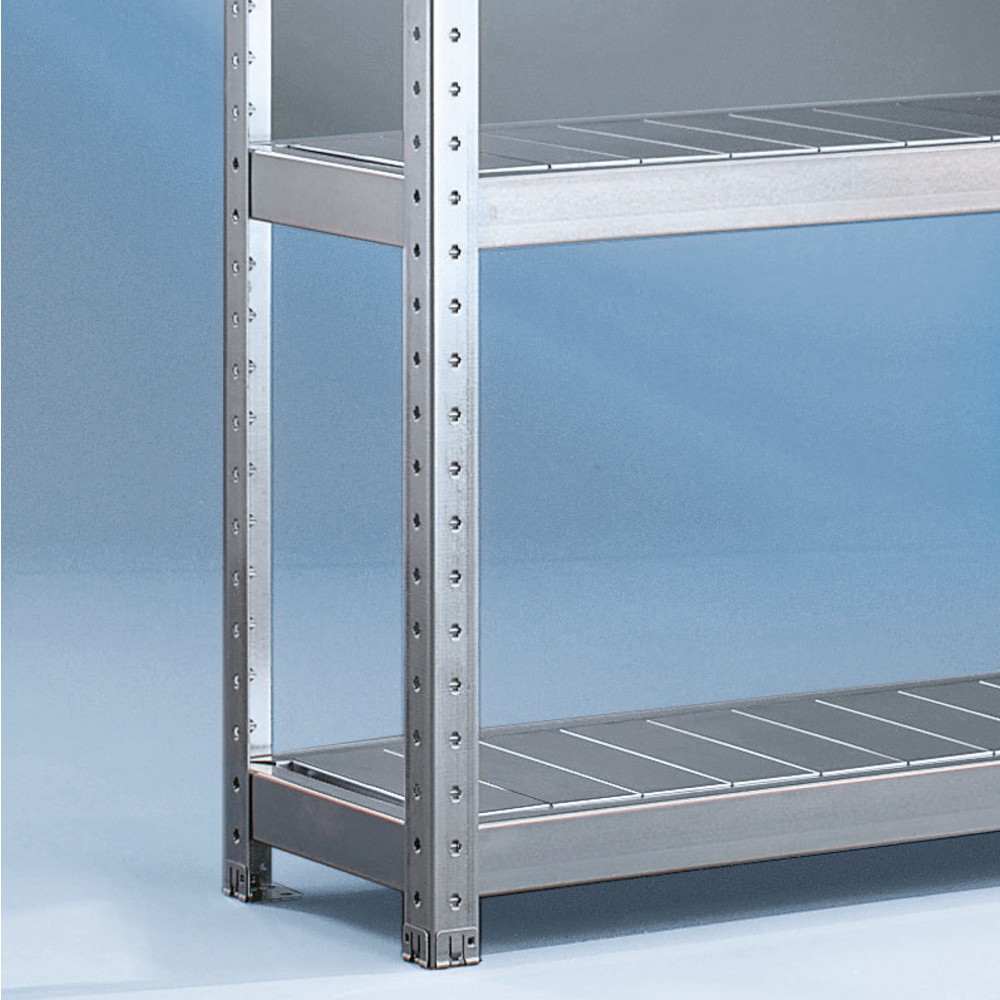 Fachboden für META Weitspannregal, mit Stahlpaneelen, FL 500 kg, BxT 1.700 x 400 mm
