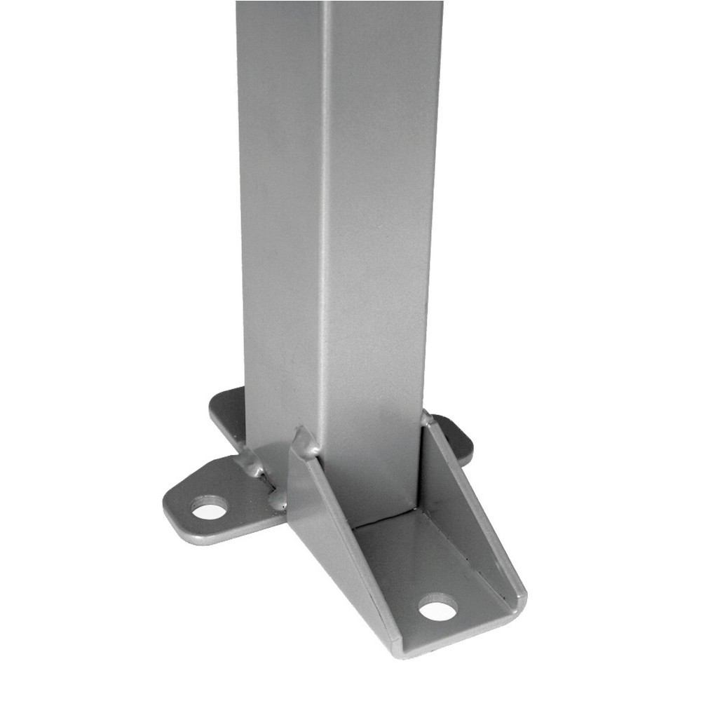 TROAX® Stützen-Zubehör für Gitter-Trennwandsystem SMART FIX™, für Maschinenschutz, HxBxT 1400 mm x 40 mm x 60 mm