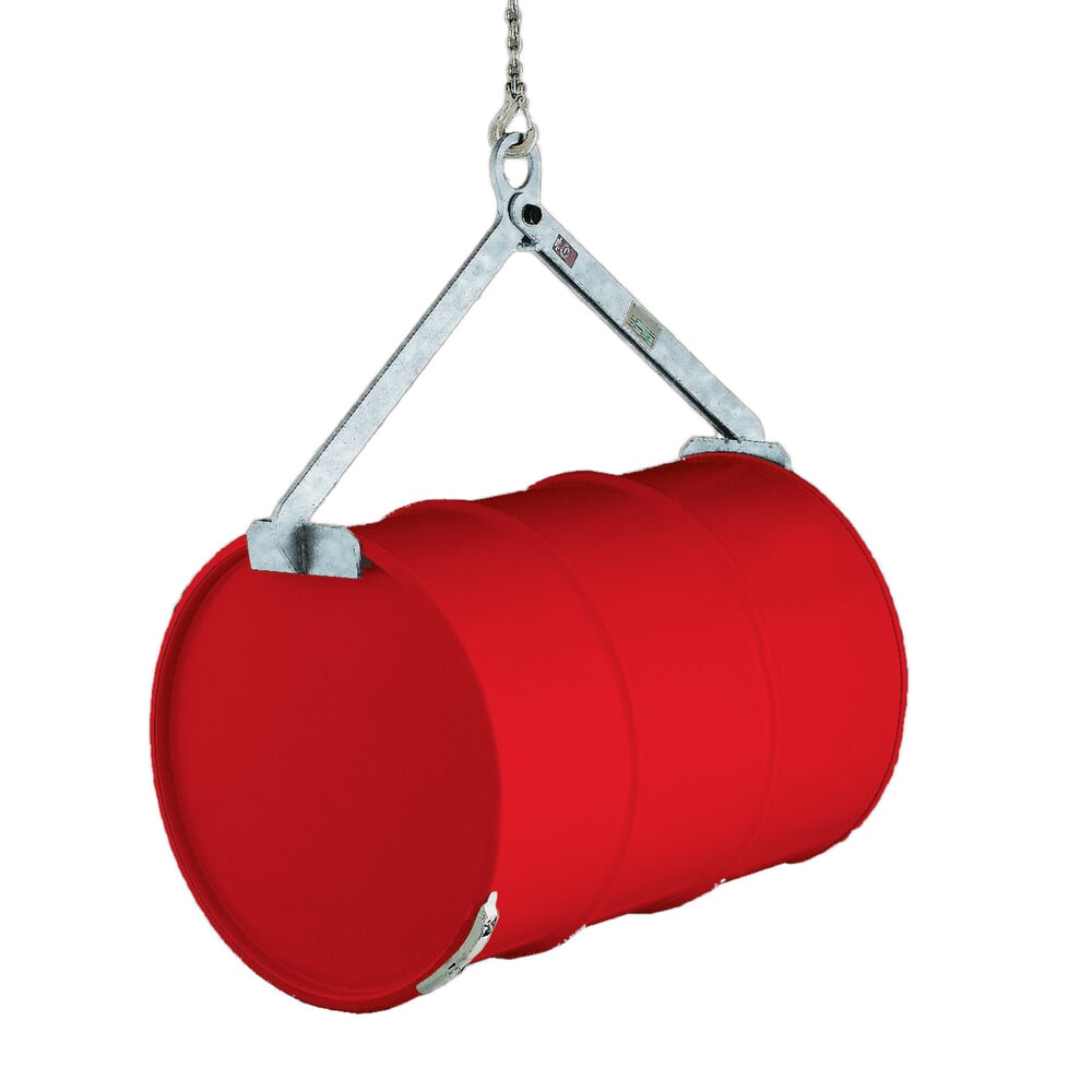 PFEIFER Fasszange für liegende Fässer, TK 500 kg, Fass-Ø 650-950 mm, feuerverzinkt
