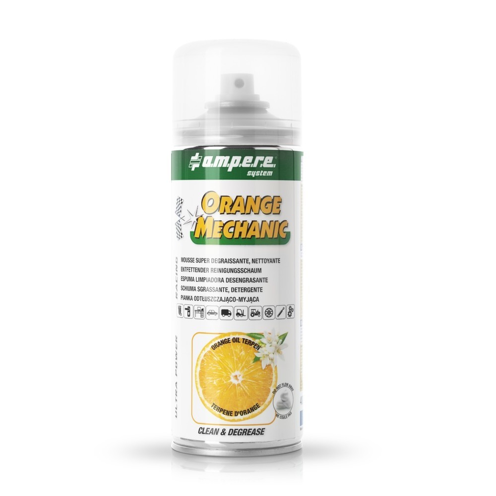 A.M.P.E.R.E. Reinigungsschaum Orange Mechanic, entfettend, 400 ml, 12 Stk/VE