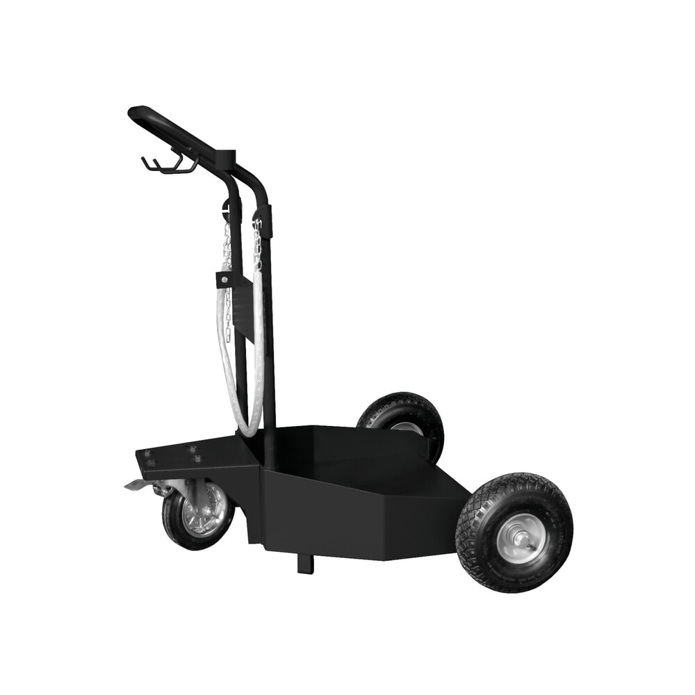 SAMOA Fahrwagen für 200-Liter-Fässer, 3 Räder, inkl. Zubehör