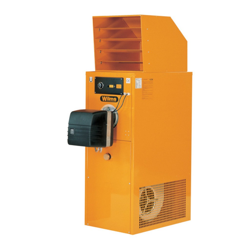 Wilms® Lufterhitzer-Heizgerät WLE 40, Abgasführung, 35 kW