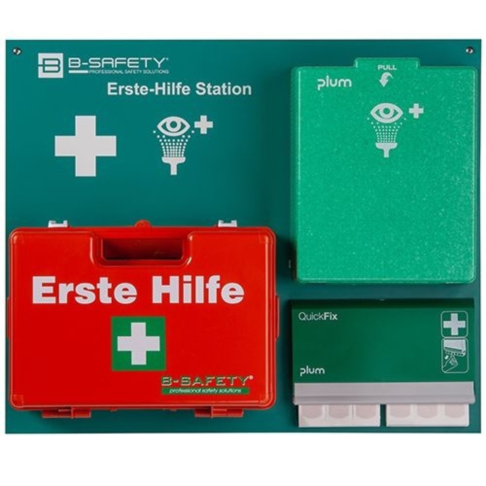 B-Safety Erste-Hilfe-Station CLASSIC No.1, mit Füllung DIN 13157