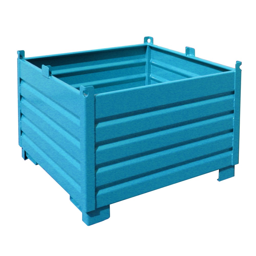 Bauer® Sammelbehälter-System Typ SBS, Volumen 1 m³, RAL 5012 lichtblau