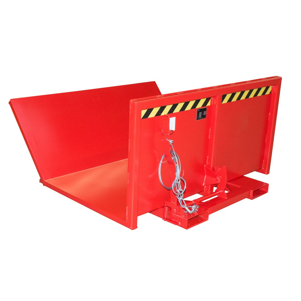 Bauer® Langgutkipper Typ LGK, TK 1.000 kg, RAL 3000 feuerrot