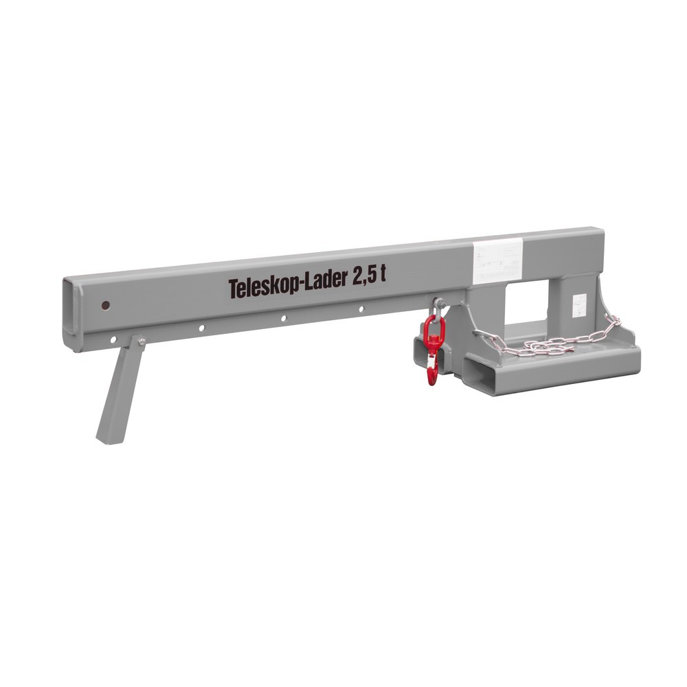 Bauer® Kranarm Typ KT-K, Reichweite bis 1.870 mm, TK bis 2.500 kg, RAL 7005 mausgrau