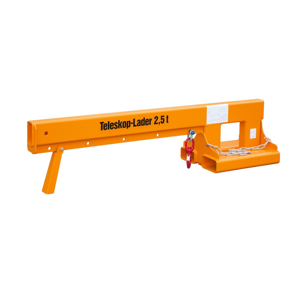 Bauer® Kranarm Typ KT-K, Reichweite bis 1.870 mm, TK bis 2.500 kg, RAL 2000 gelborange