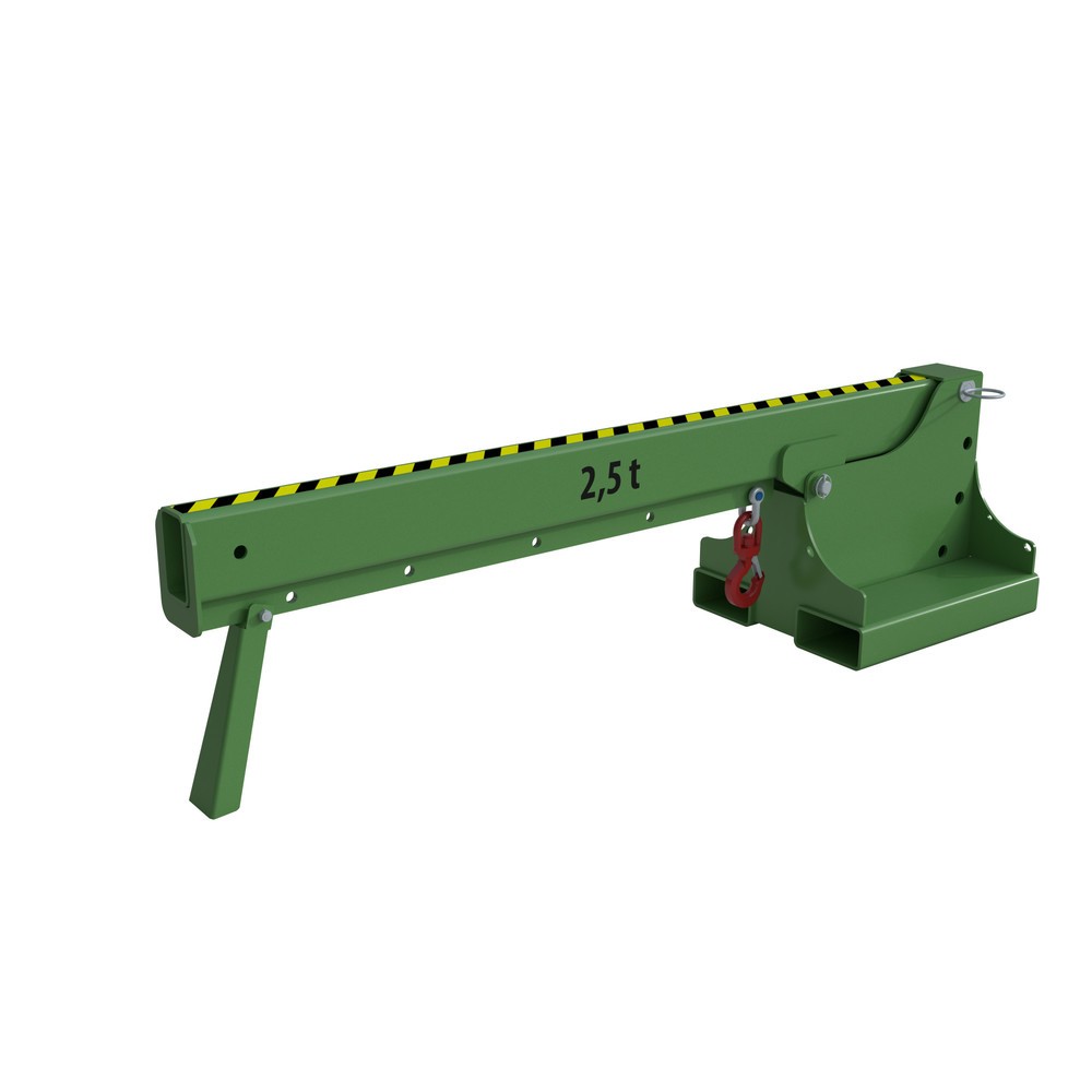 Bauer® Kranarm Typ KTH-K, Reichweite bis 1.825 mm, TK bis 2.500 kg, RAL 6011 resedagrün
