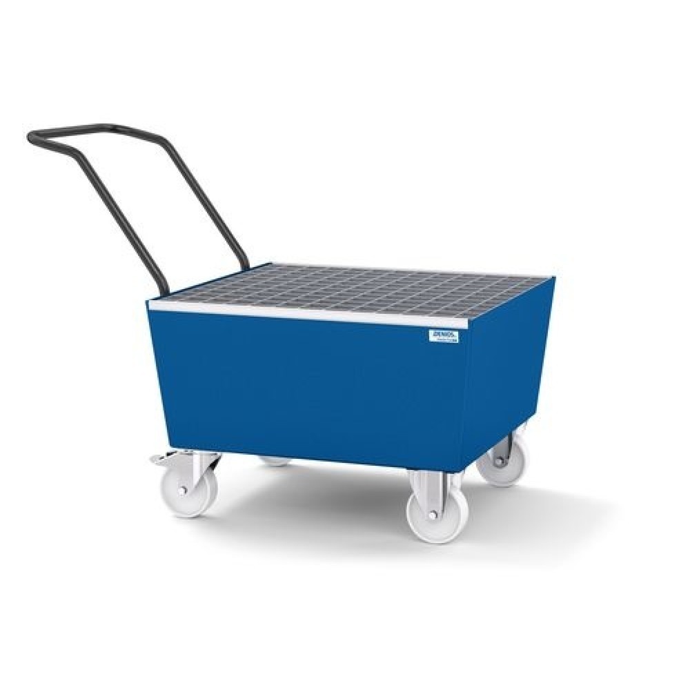 Auffangwanne CL, verfahrbar, für 1x 200-Liter-Fass, pulverbeschichtet