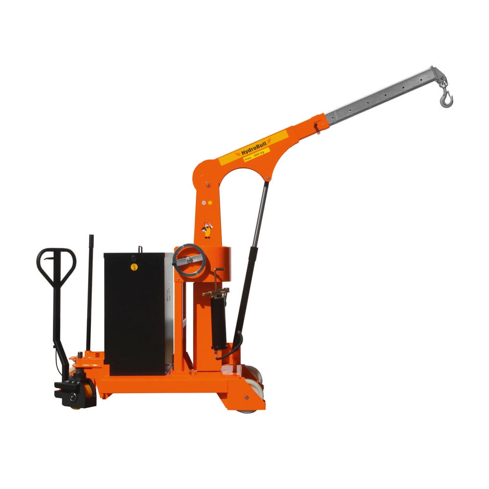 HydroBull® mobiler Gegengewichtskran mit Schwenkfunktion