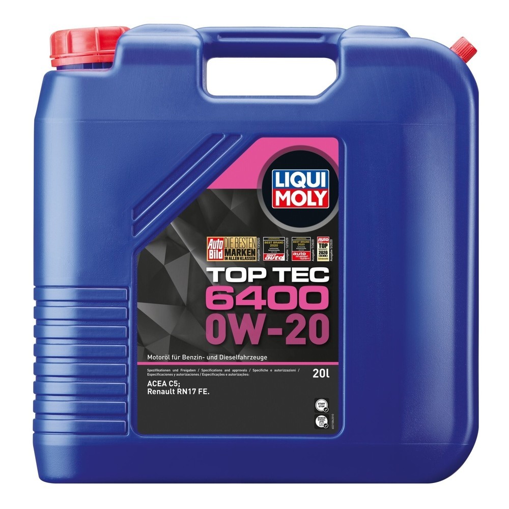 LIQUI MOLY Top Tec 6400 0W-20 20 l
