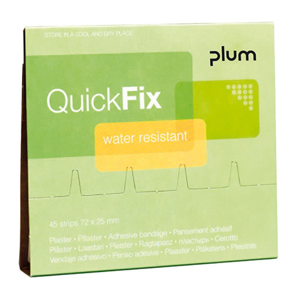 Plum Nachfüllpack für Pflasterspender QuickFix, wasserfeste Pflaster
