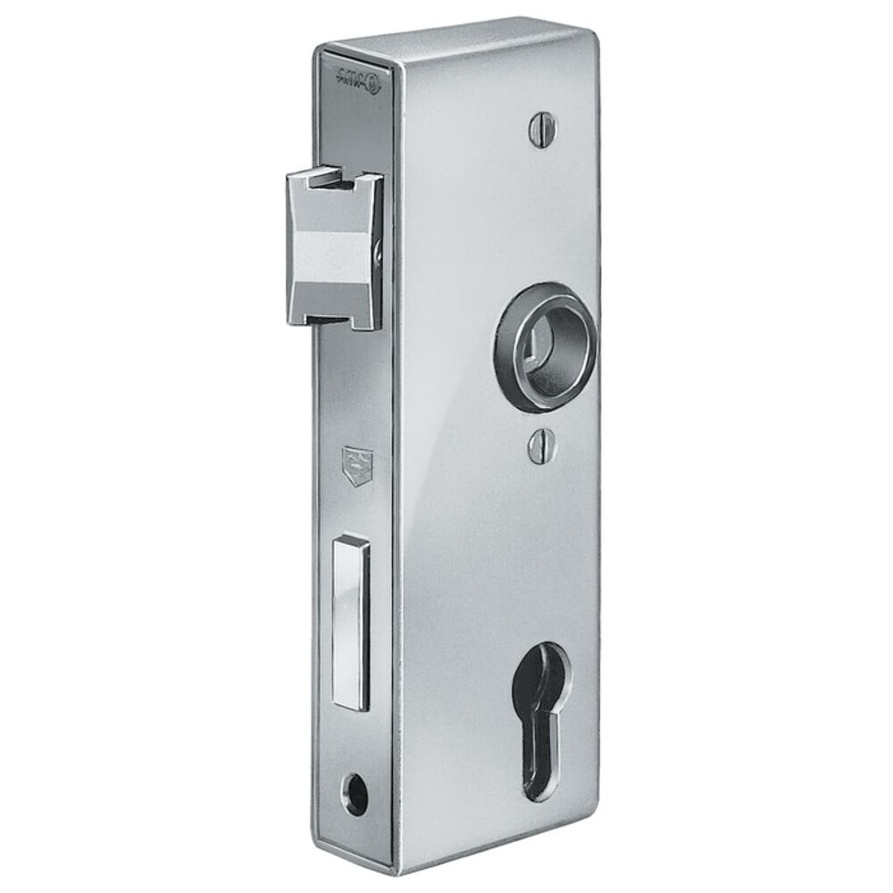 AMF Schlosskasten 141UNIG-30PZ, Mass A30xB60xC166 mm, DIN links / rechts, Dornmass 40 mm