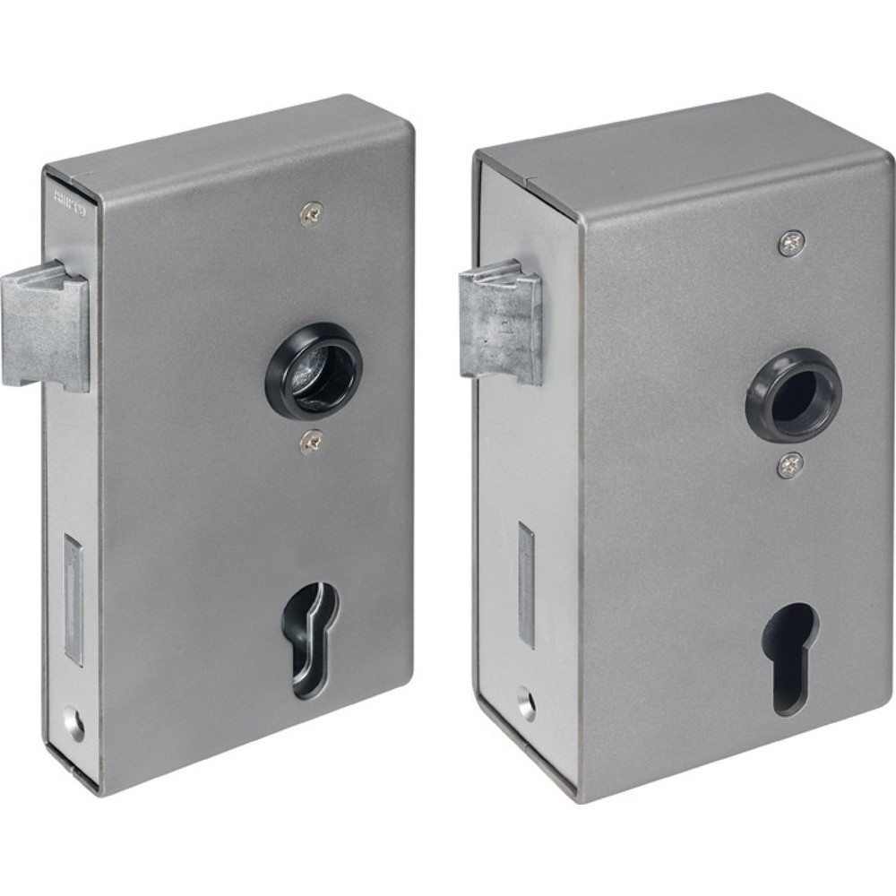 AMF Schlosskasten 140U, Mass A30xB94xC172 mm, DIN links / rechts, Dornmass 60 mm