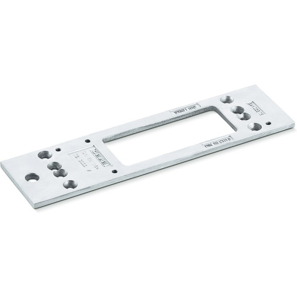 GEZE Montageplatte, passend für TS 3000, silber