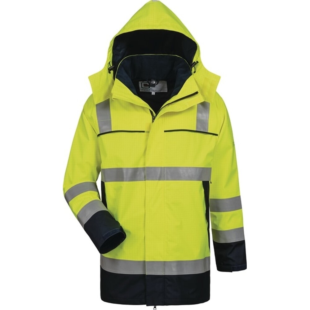 ELYSEE Multinorm-Parka Toivo, gelb/marine, Grösse XXL
