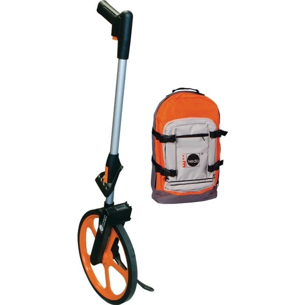 NEDO Leichtmessrad Set-ECONO, max. ± 0,05 %, 0 9.999,9 m, 0,01 m