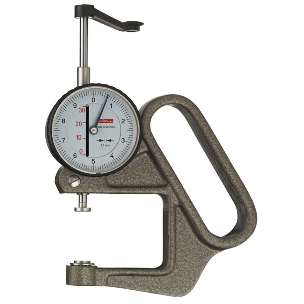 KÄFER Dickenmessgerät K 50/3 A, flach 30=a mm, 0-30 mm Ablesung 0,1 mm