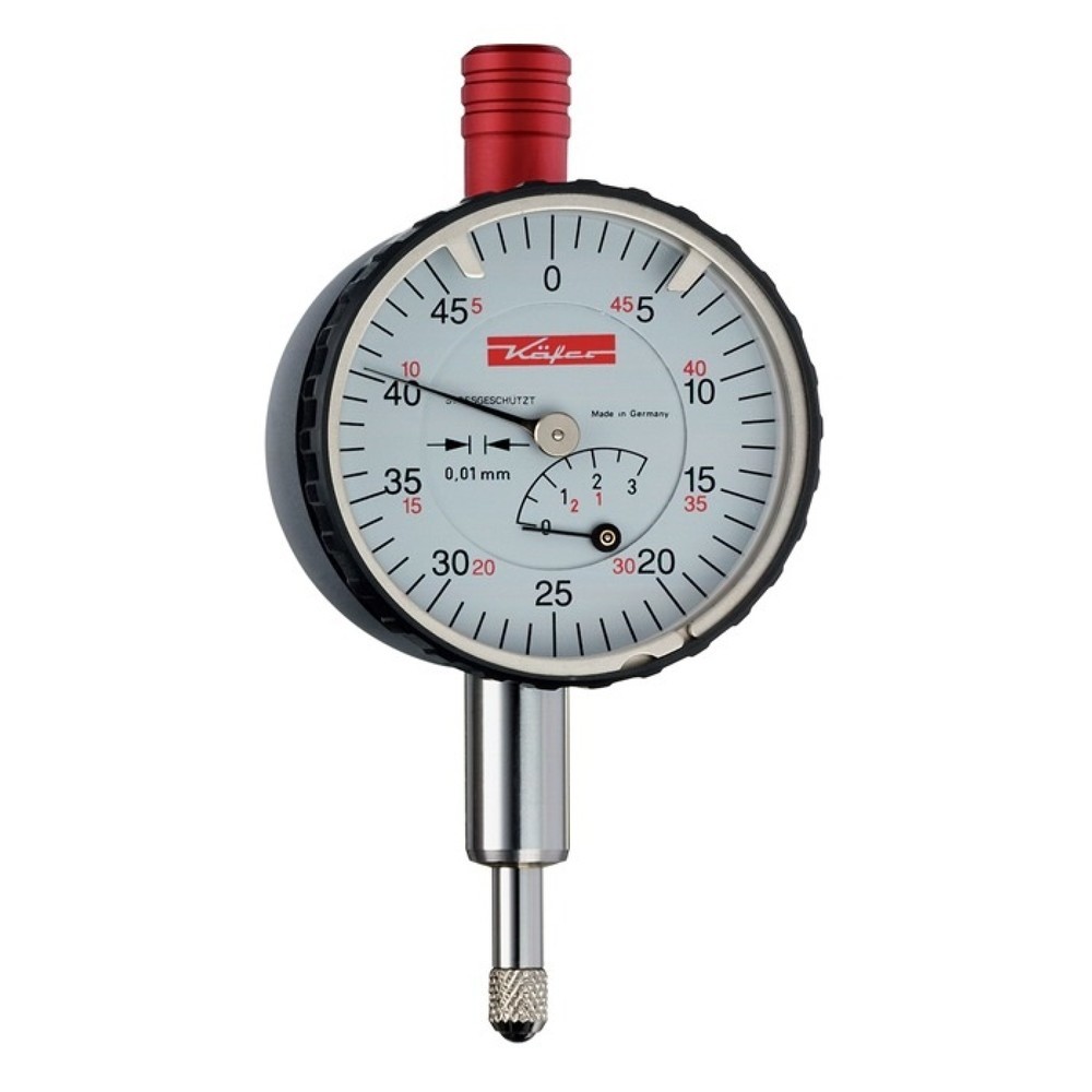 KÄFER Kleinmessuhr KM 6T, ohne Stossschutz, 3 mm Ablesung 0,01 mm