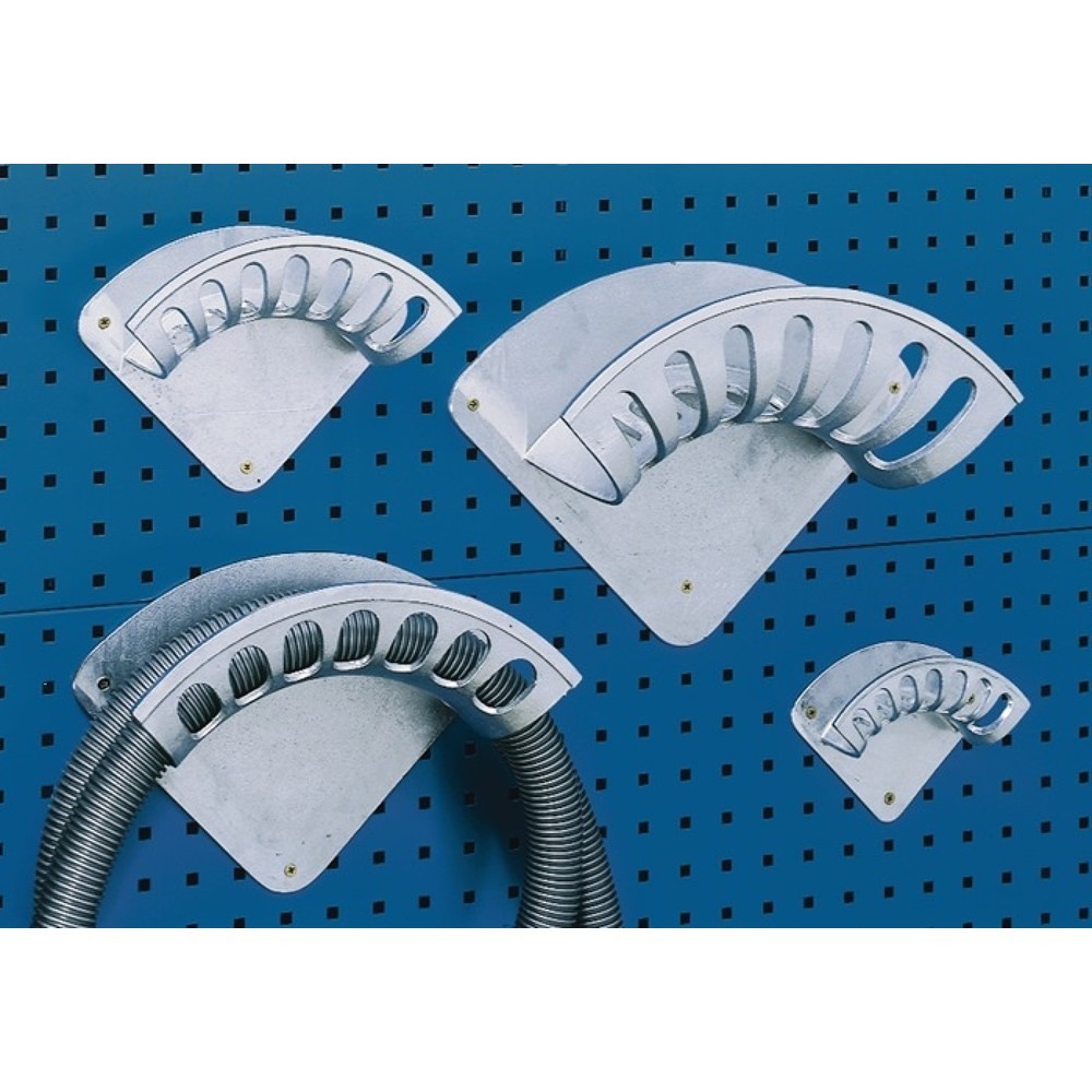 bott Schlauchhalter, Tiefe 190 mm, Breite 420 mm, Aluminium