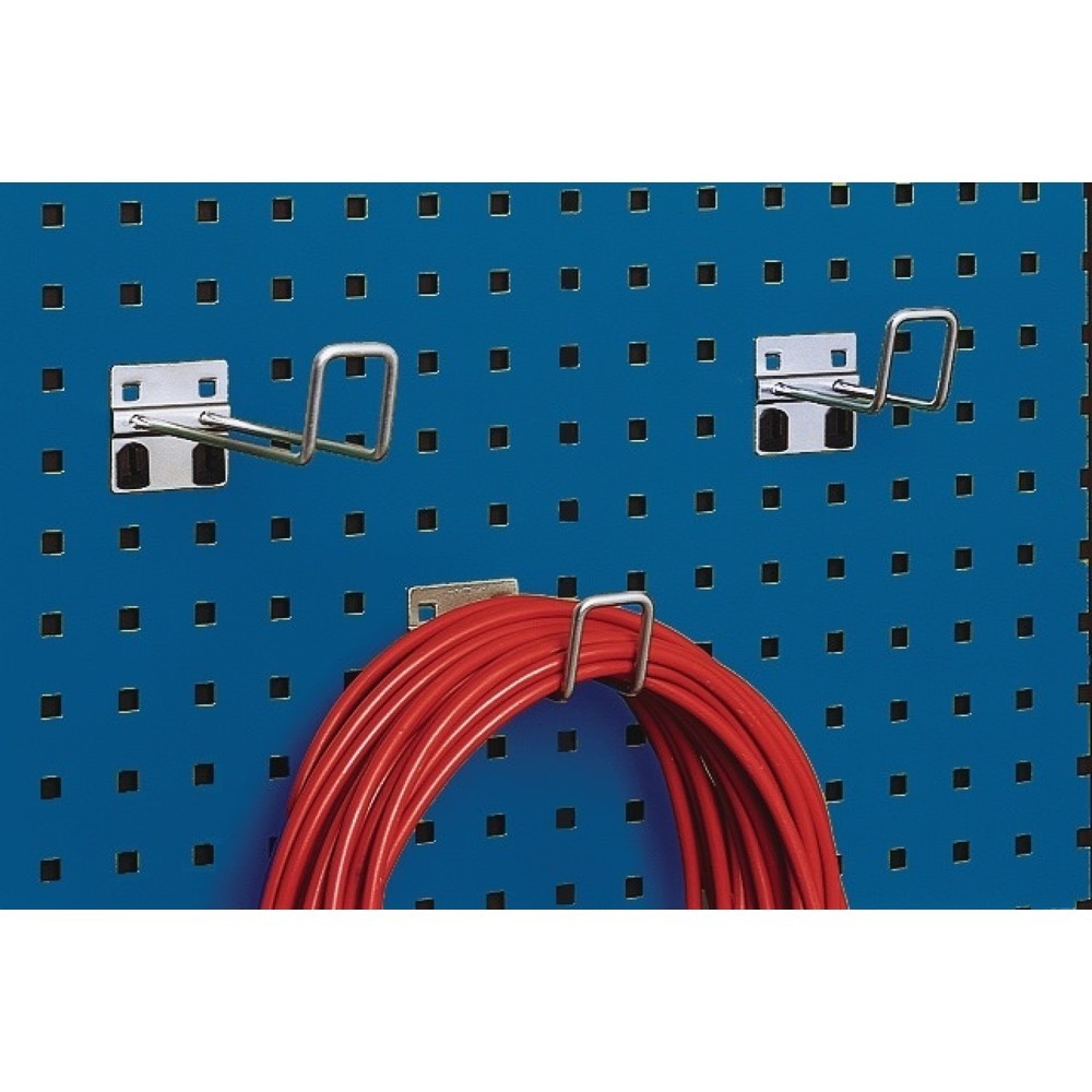 bott Bügelhaken, Ø 6 mm, B60xT150mm verzinkt, 5St./Btl., passend für Lochplatten
