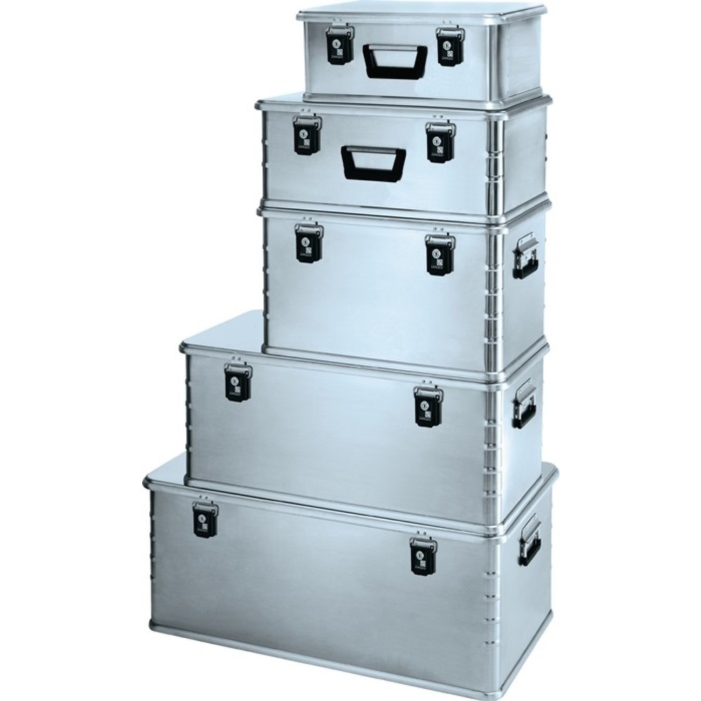 ZARGES Eurobox, mit Klappverschluss, LxBxH 900 x 500 x 370 mm, 135 Liter