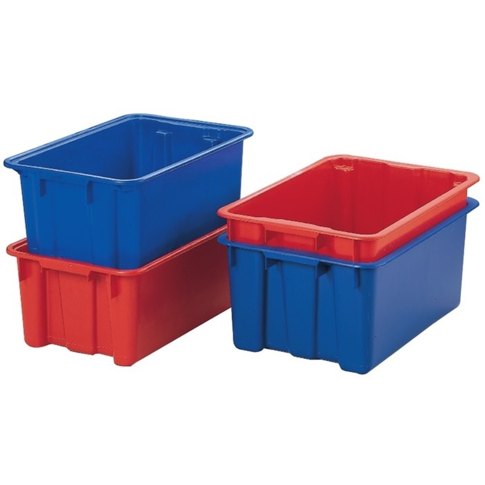 LA-KA-PE Eurobox, L600xB400xH350mm, PP blau