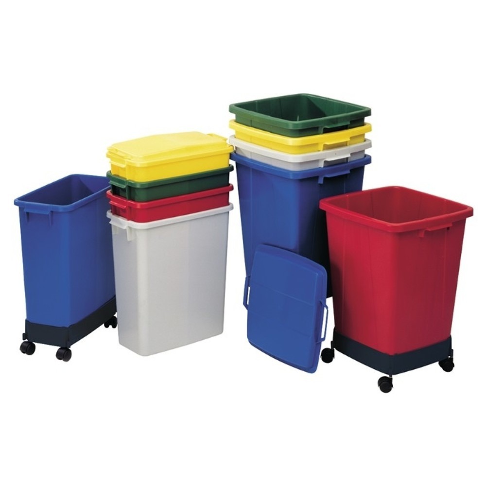 GRAF Abfall- und Wertstoffsammler, PE blau, 60 l H590xB285xT555mm