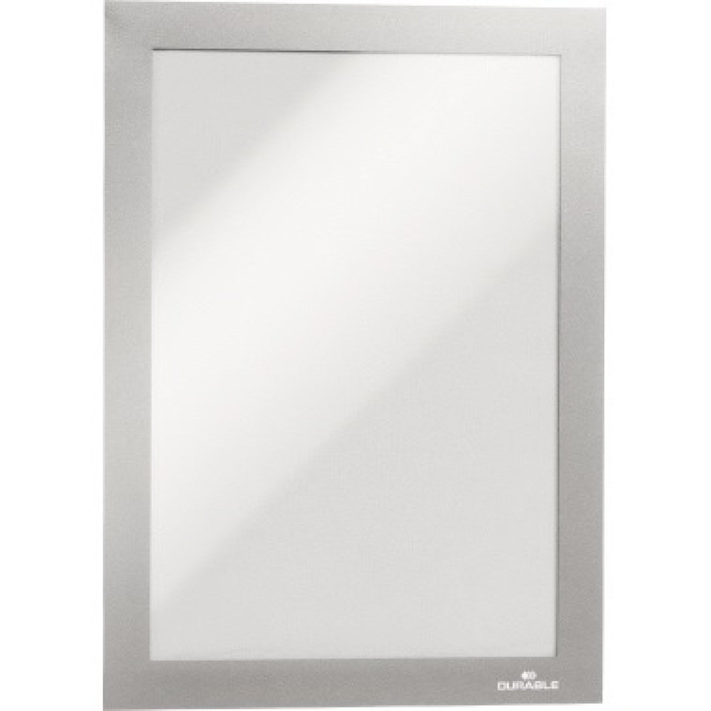 DURABLE Magnetrahmen DURAFRAME 487123 DIN A5 silber 2 St./Pack. 494054-YY