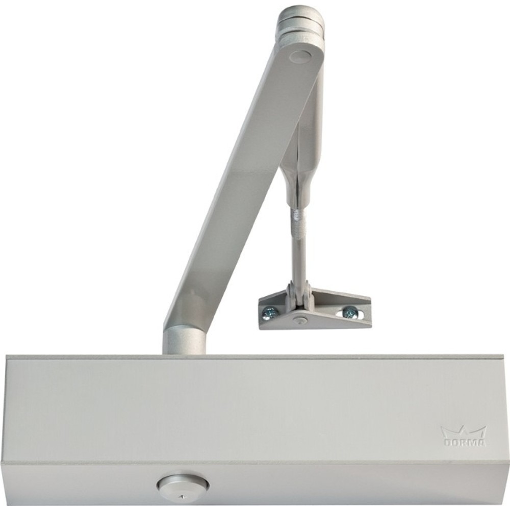 DORMAKABA Scherentürschliesser TS 83 BC/ÖD + DC/SV, Schliessverzögerung ohne Gestänge, silber EN 3-6