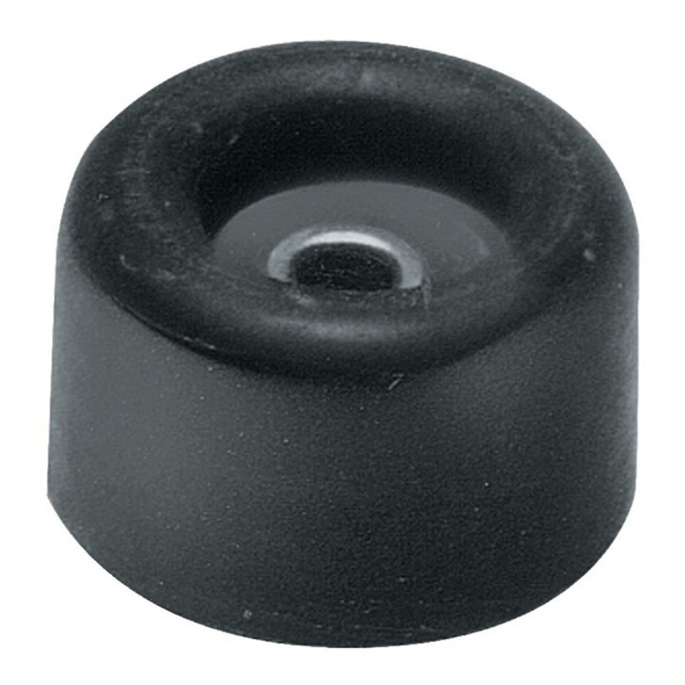 Türpuffer, Gummi rot, Ø 30 mm Höhe 34 mm, Dübelmontage