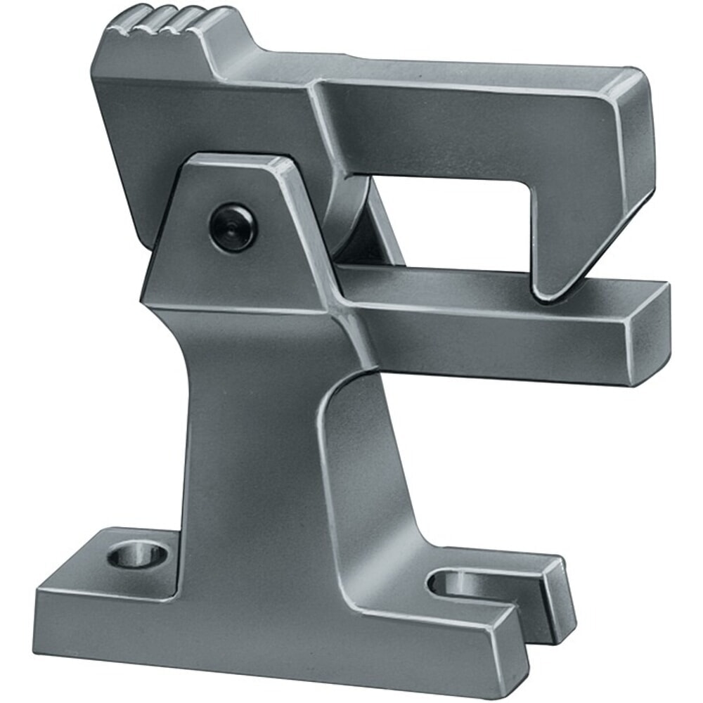 DENI Torfeststeller 3805/3807, Leichtmetallguss F1 naturfarbig eloxiert, ohne Puffer
