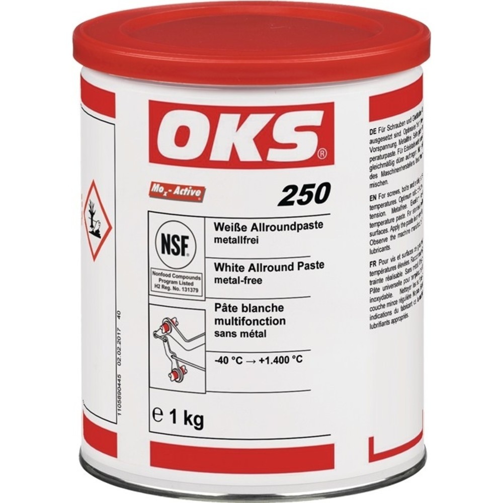 OKS Weisse Allroundpaste OKS 250, 1 kg, weiss, Dose