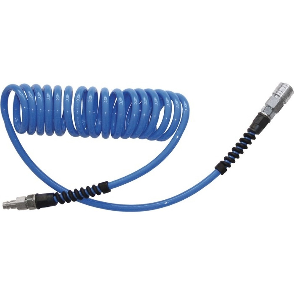 EWO Spiralschlauchset, Länge 3 m, Innen-Ø 5 mm Aussen-Ø 8 mm, Kupplung DN 7,2