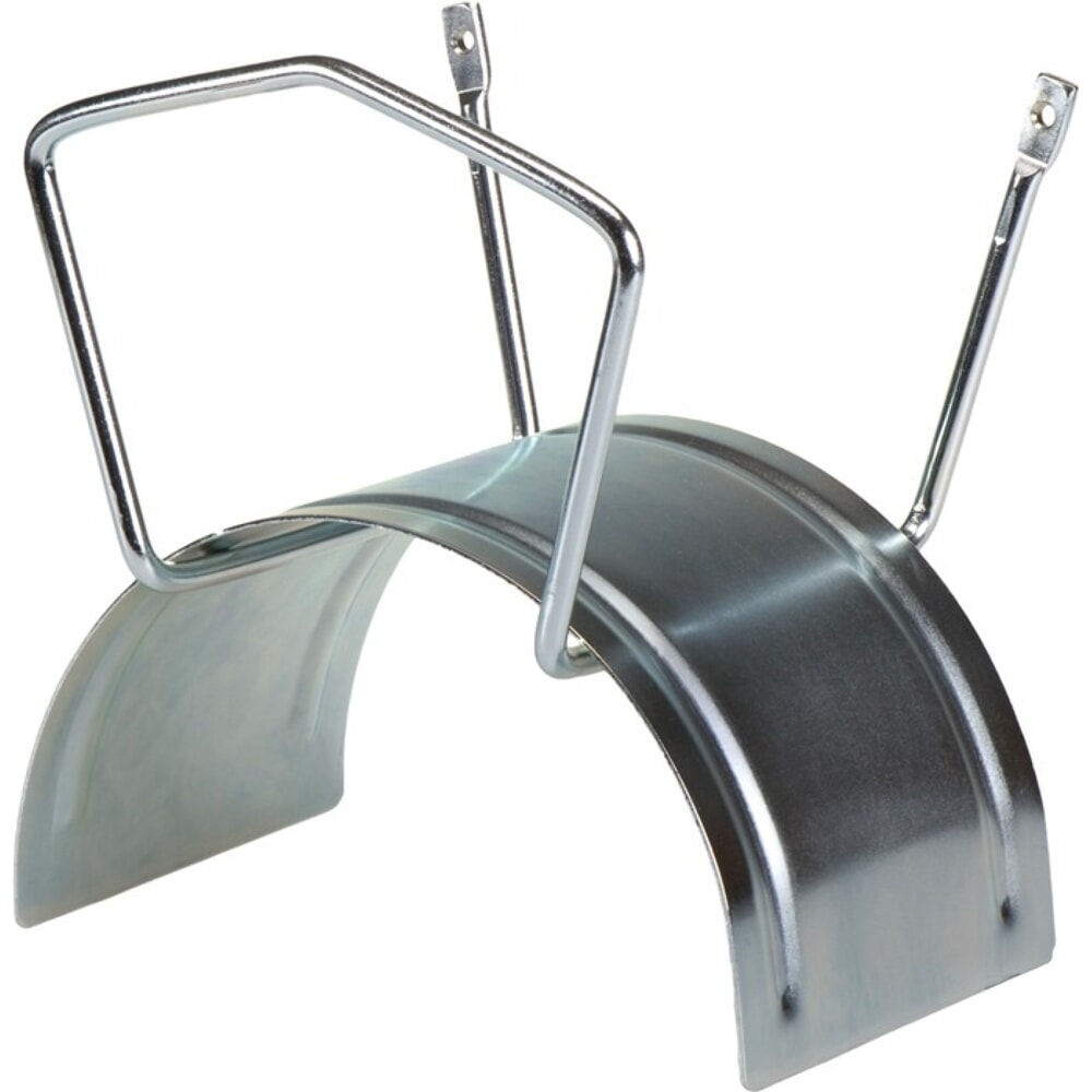 ALBA Schlauchhalter Midi, Tiefe 170 mm, Breite 220 mm, Stahl galvanisch verzinkt (Chrom 6 frei)