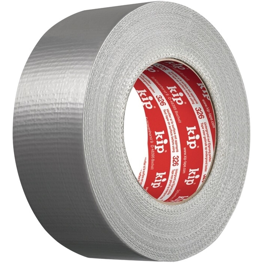 KIP Steinband Extra 326, Länge 50 m Breite 38 mm, silber, Rolle