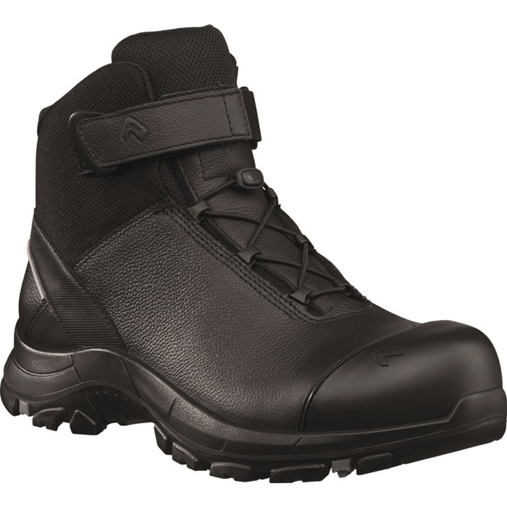 HAIX Sicherheitsstiefel Nevada Pro Mid 2.0, S3 HRO HI CI WR SRC ESD EN ISO 20345, Grösse 8 (42) schwarz, Waterproof Leder