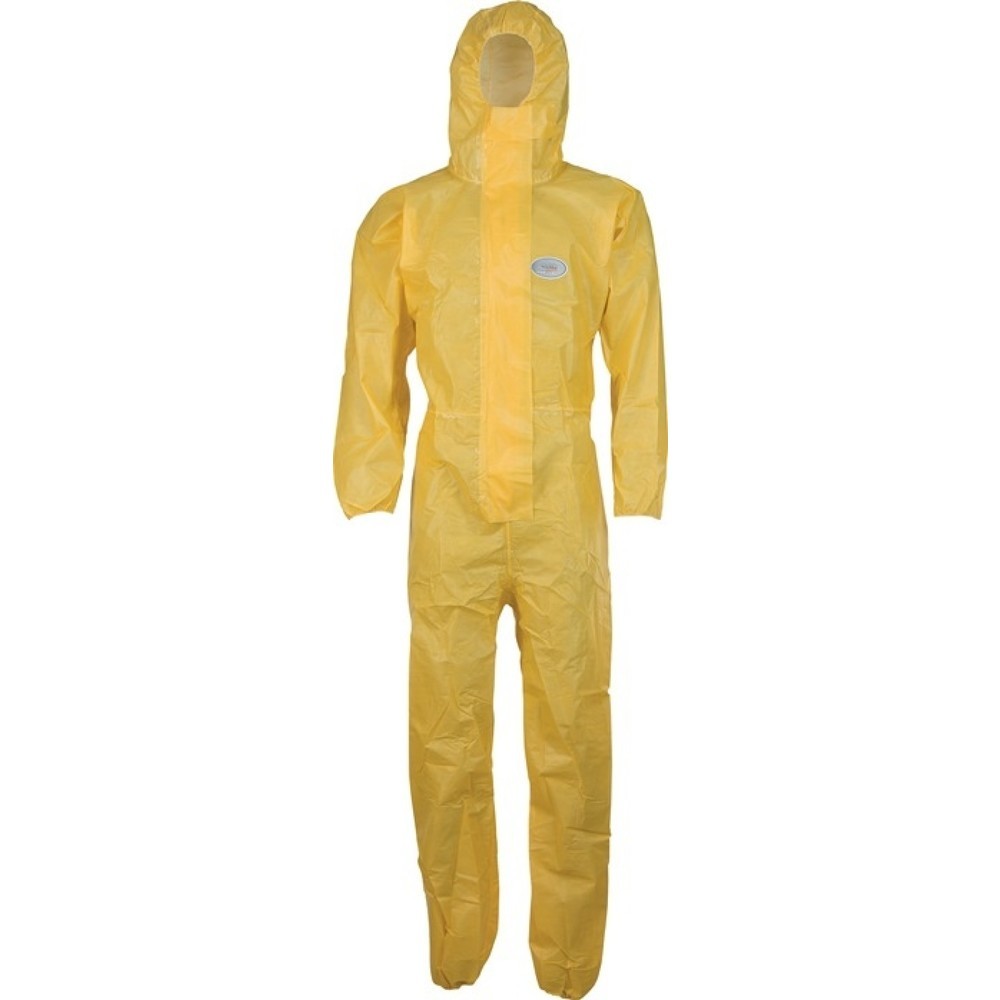 COVERCHEM Schutzoverall CoverChem®, gelb, Grösse XXL, PSA-Kategorie III