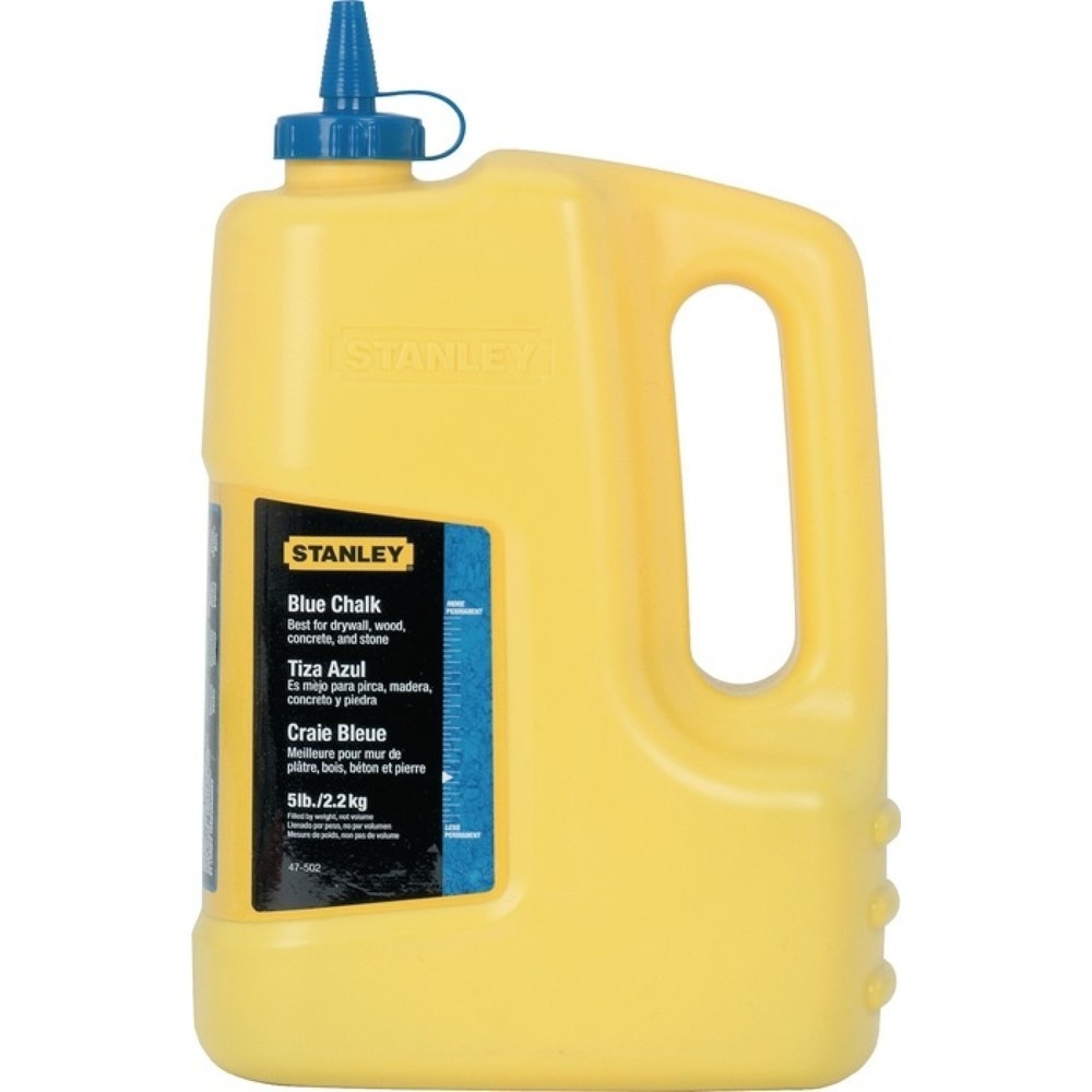 STANLEY Schlagschnurkreide, 1000 g blau, Kunststoffflasche