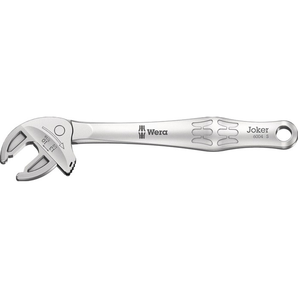 WERA Maulschlüssel 6004 Joker XS, Länge 117 mm, 7-10 mm, selbstjustierend