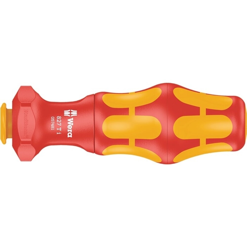 WERA Handgriff 827 T i Kraftform Turbo, VDE isoliert, für WERA VDE Wechselklingen