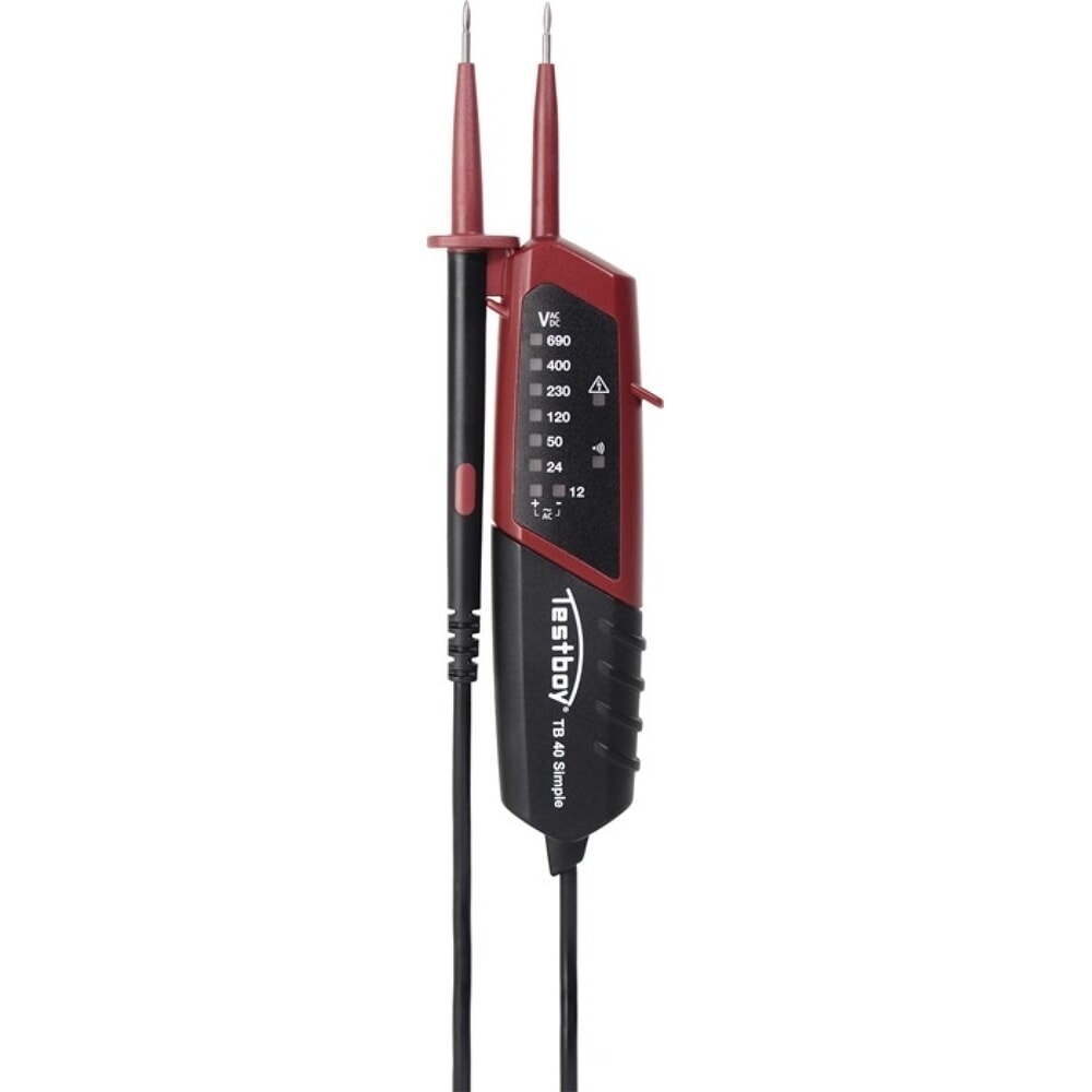 TESTBOY Spannungs-/Durchgangsprüfer 40 Simple, 12-690 V AC/DC, CAT IV 300 V / CAT III 600 V