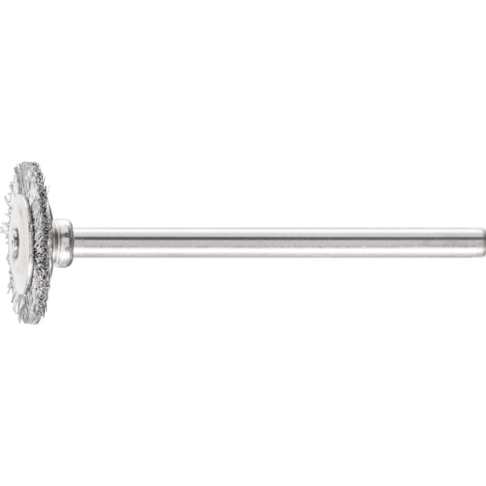 PFERD Minirundbürste RBU 1602/3 ST 0,10, Stahl, D16xB2xL3mm
